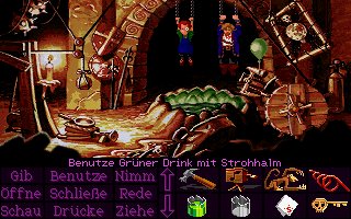 Guybrush und Wally h�ngen rum