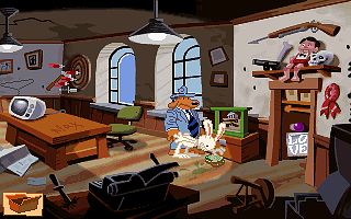 Max pickt in seinem Fr�hst�ck herum