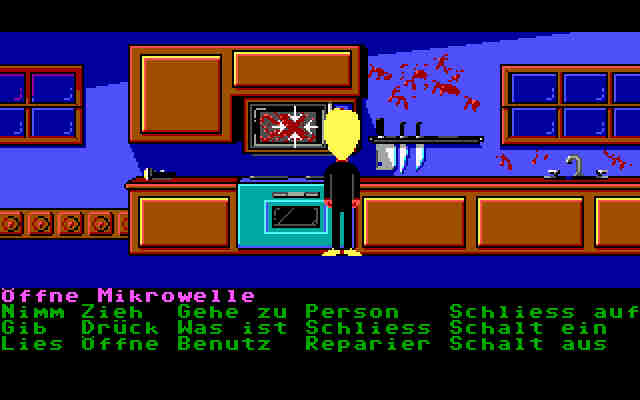 [&Ouml;ffne Mikrowelle]