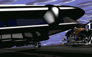 Die Gang �berholt den Wagen